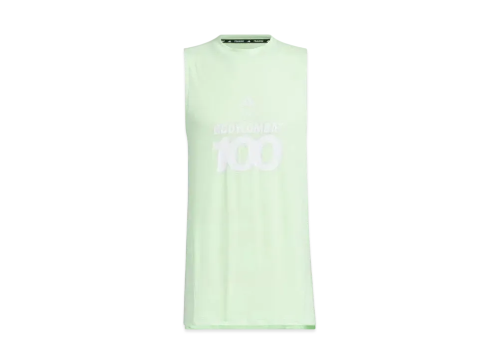 adidas Sleeveless T-shirt "Semi Green Spark"