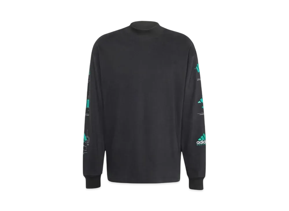 adidas Equipment Long Sleeve Graphic T-shirt "Black"