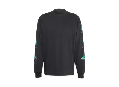 adidas Equipment Long Sleeve Graphic T-shirt "Black"