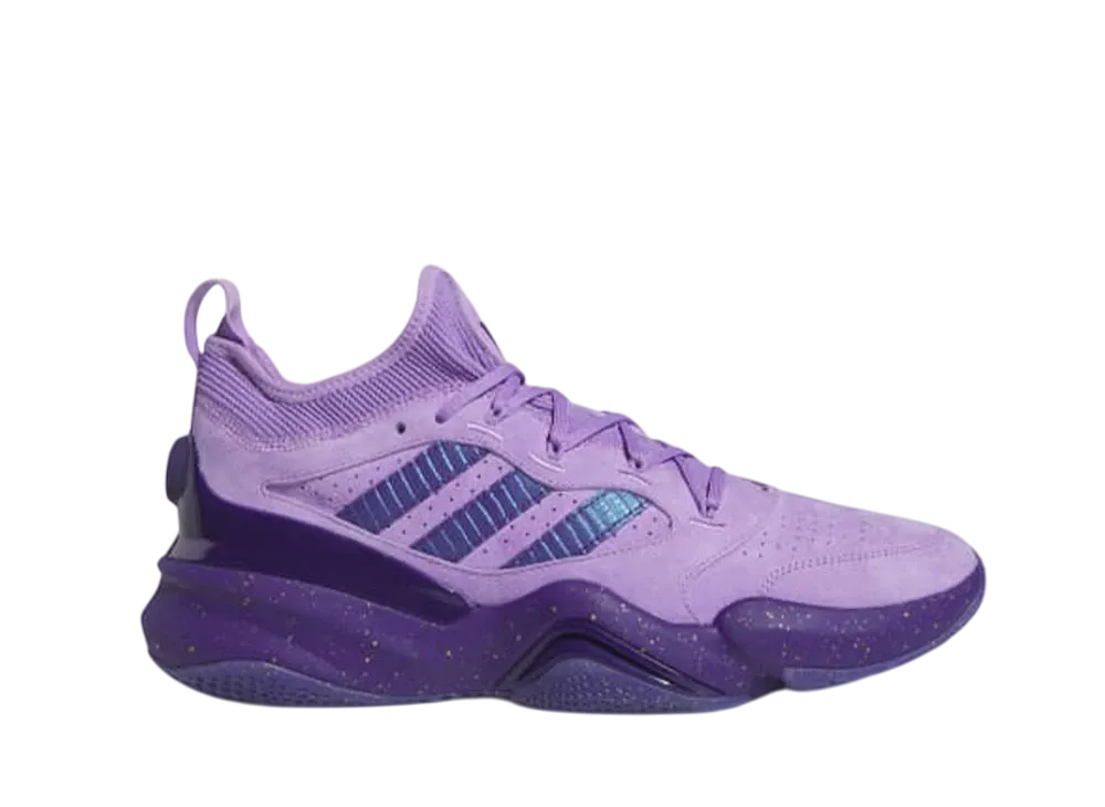 アディダス マホームズ2 インパクト FLX "コアブラック/チームカレッジパープル/ゴールドメタリック"