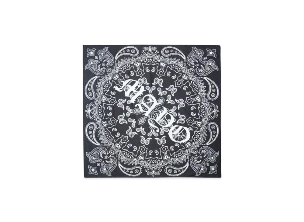 MAYO MAYO PAISLEY BANDANA "BLACK x WHITE"