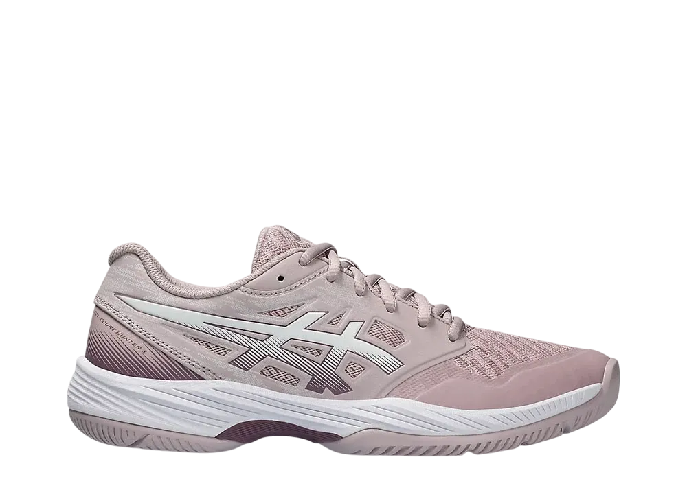 アシックス ウィメンズ ゲルコート ハンター3 "ウォーターシェッドローズ/ホワイト"