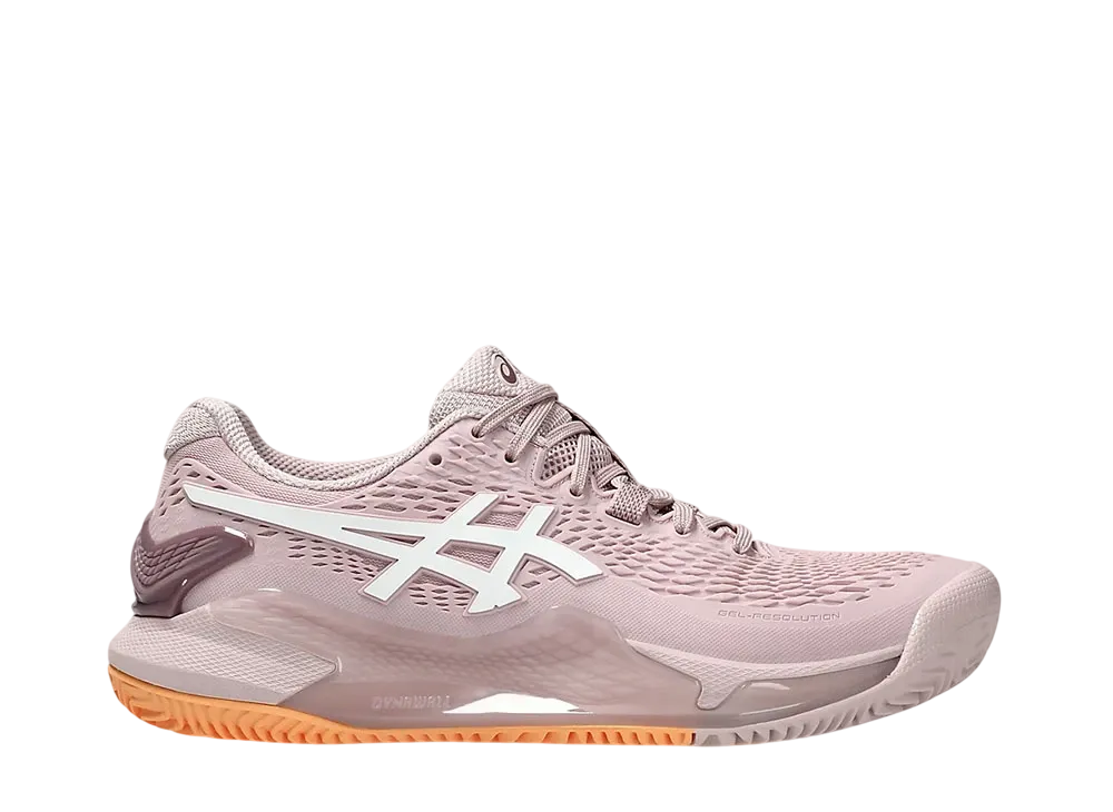 アシックス ウィメンズ ゲルレゾリューション9 クレイ "ウォーターシェッドローズ/ホワイト"