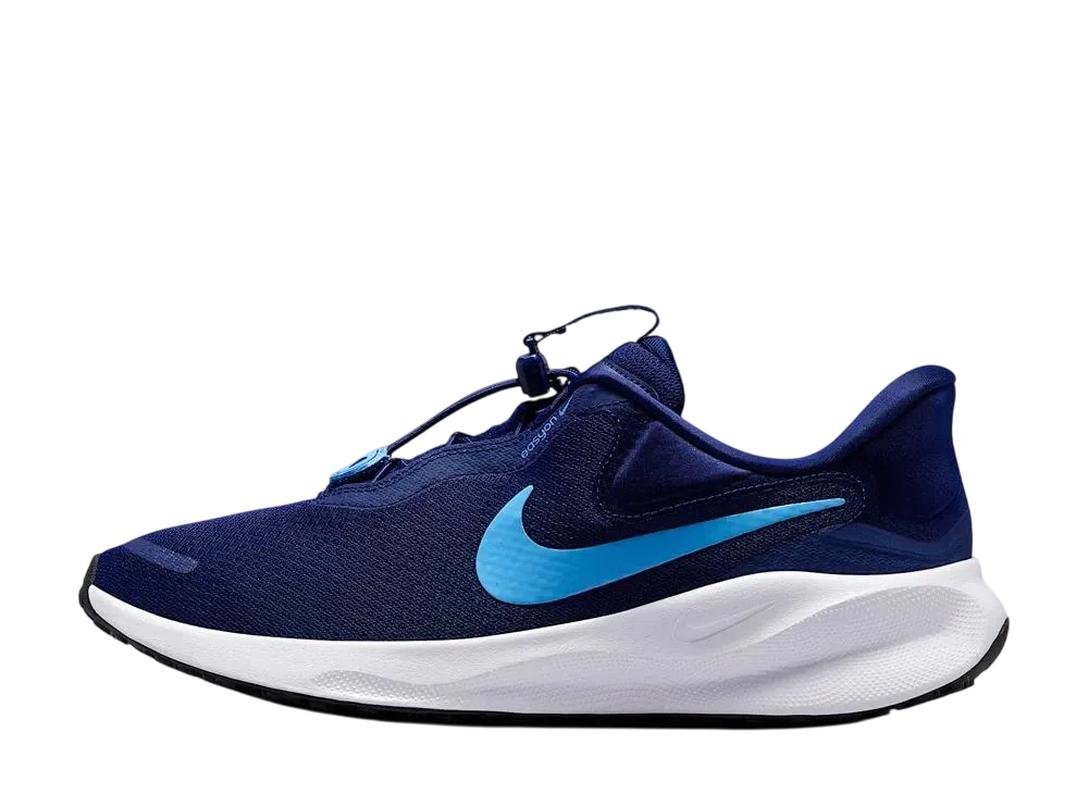 ナイキ レボリューション7 イージーオン "ブルーボイド/ホワイト/ブラック/ユニバーシティブルー"