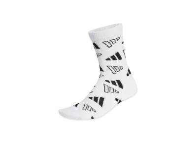 adidas Monogram Socks "White/Black"