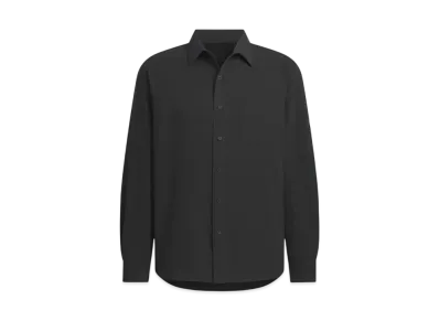 adidas Premium Sports Buttoned Long Sleeve Shirt "Black"
