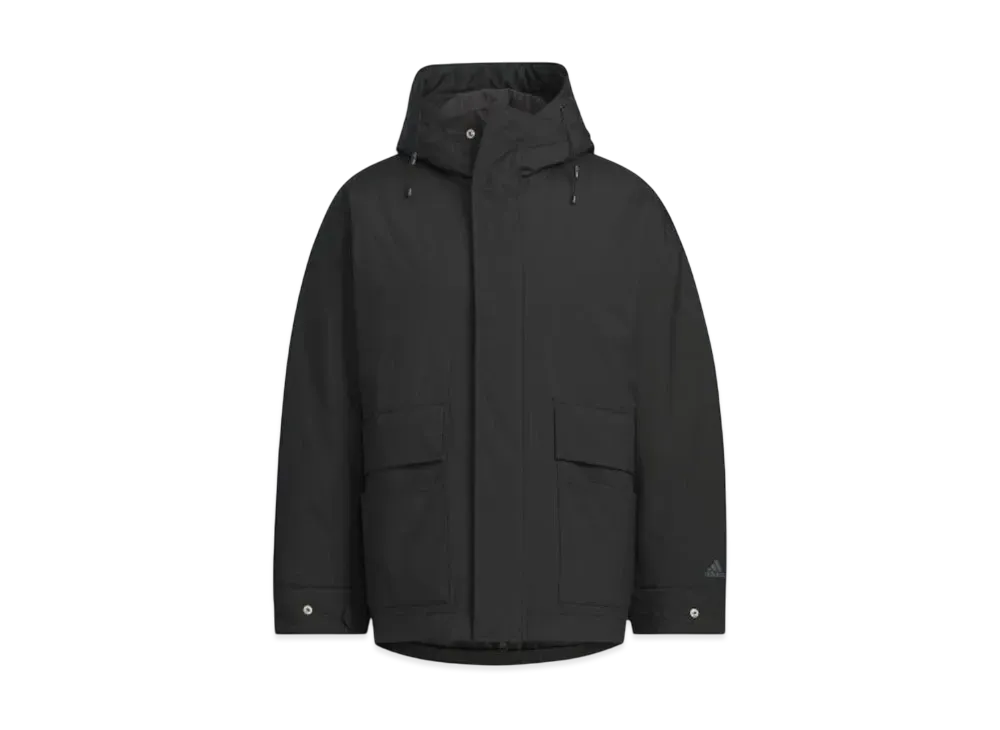 adidas Must-Have Oversized Fit Padded Utility Parka "Black"