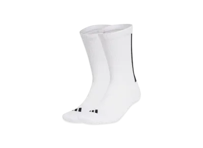 adidas Three Stripes Crew Socks 2 Pairs "White/Black"