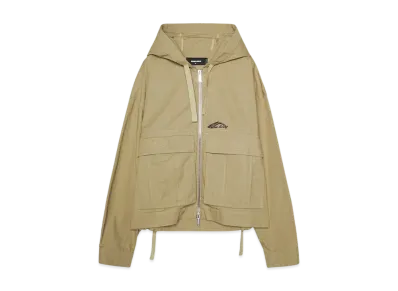 DSQUARED2 Icon Ripstop Windbreaker "BEIGE"