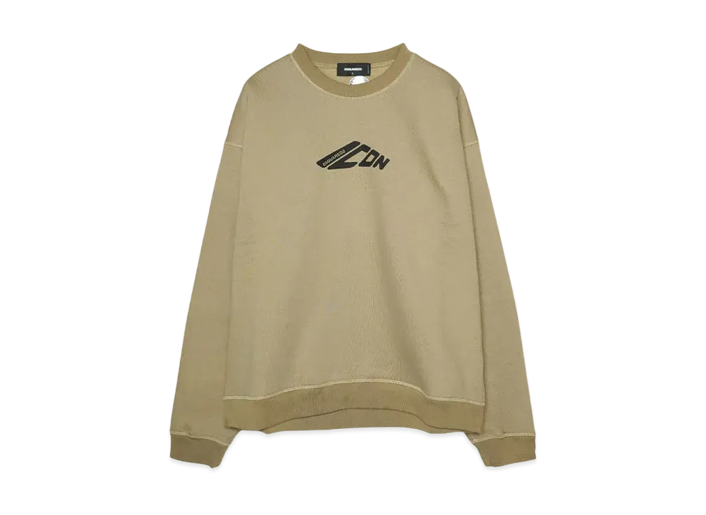 DSQUARED2 Relax Fit Crewneck "BEIGE"