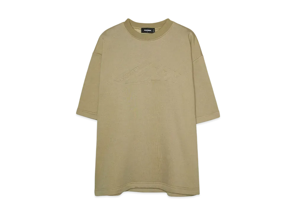 DSQUARED2 Loose Fit SL Crewneck "BEIGE"