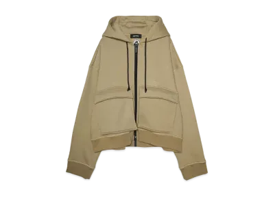 DSQUARED2 Baloon Cargo Zipped Sweatshirt "BEIGE"