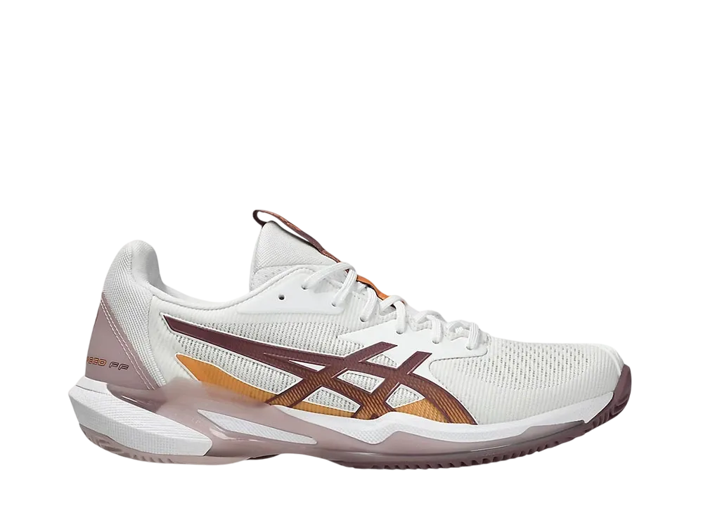 アシックス ウィメンズ ソリューション スピード FF 3 クレイ "ホワイト/ダスティモーブ"