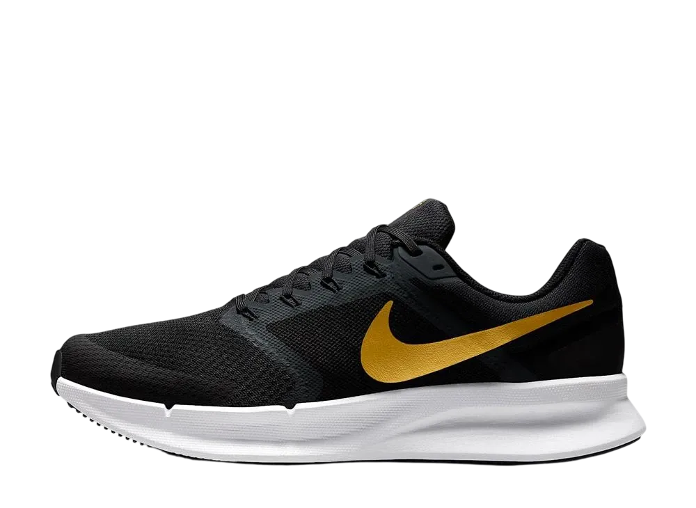 ナイキ ランスウィフト3 "ブラック/アンスラサイト/ホワイト/メタリックゴールド"