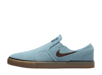 Nike SB Janoski+ Slip "Denim Turquoise/Denim Turquoise/Gum Light Brown/Cacao Wow"