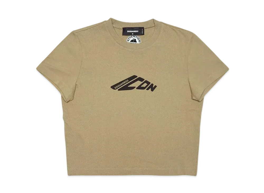 DSQUARED2 Mini Fit Tee "BEIGE"