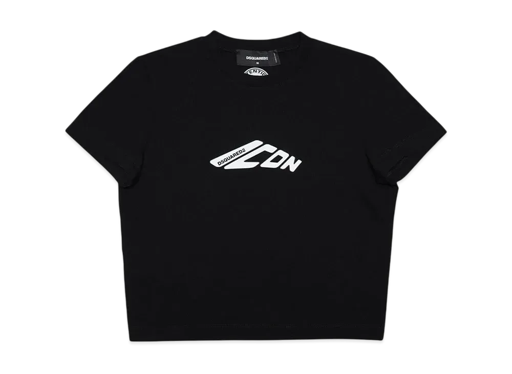 DSQUARED2 Mini Fit Tee "BLACK"