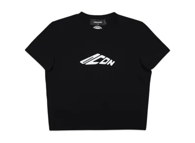 DSQUARED2 Mini Fit Tee "BLACK"
