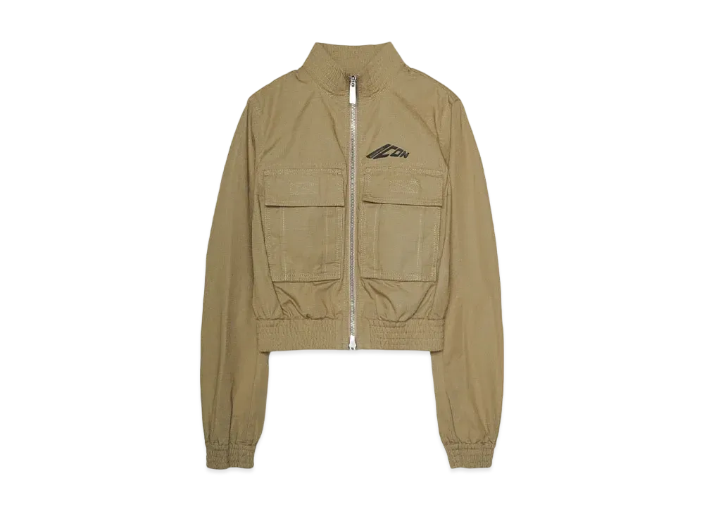 DSQUARED2 Icon Double Pockets Bomber "BEIGE"