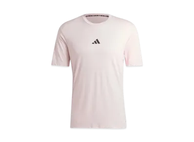 adidas Power Workout Short Sleeve T-Shirt "Sandy Pink/Black"
