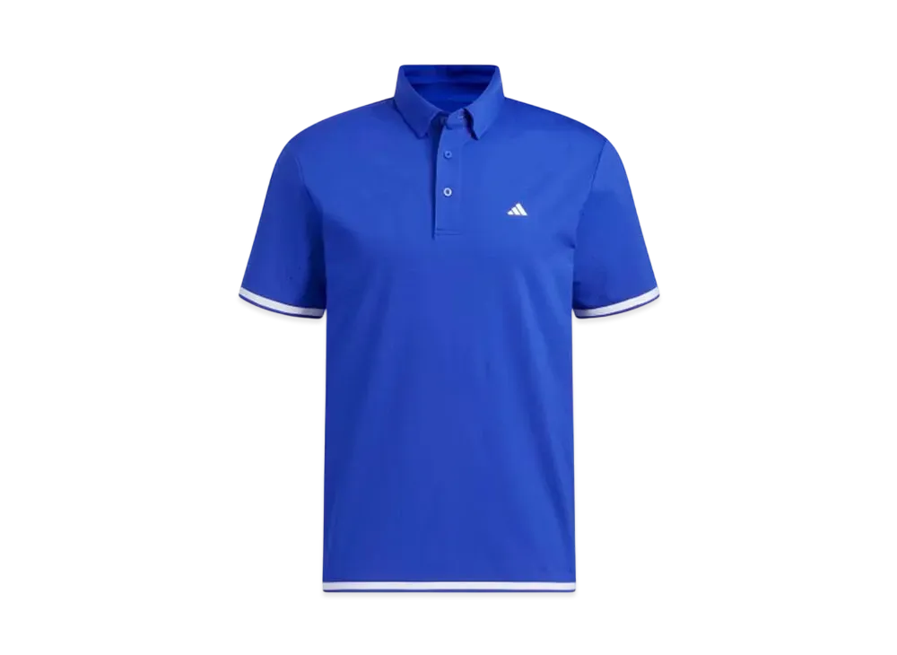 adidas Punching Stretch Short Sleeve Button Down Shirt "Lucid Blue"