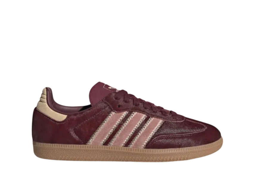 アディダスオリジナルス ウィメンズ サンバ OG "サンドストレータ/マルーン/ウォームクレイ"