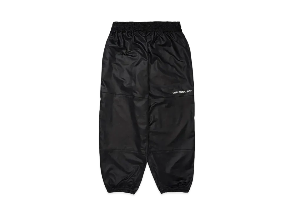 COOTIE PRODUCTIONS Damp Coated Satin Wide Track Pants 