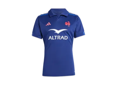 adidas France National Rugby Home Performance Uniform "Dark Blue"