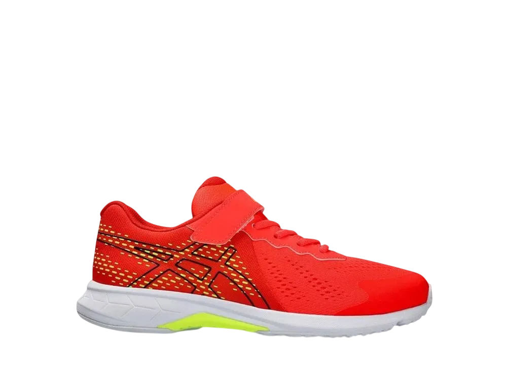 アシックス GS レーザービーム RI-MG "サンライズレッド/ブラック" (キッズ)