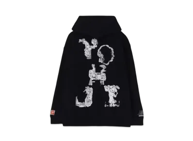WILDSIDE Yohji Yamamoto x M/M (Paris) Wildside Series Pullover Hoodie "Black"