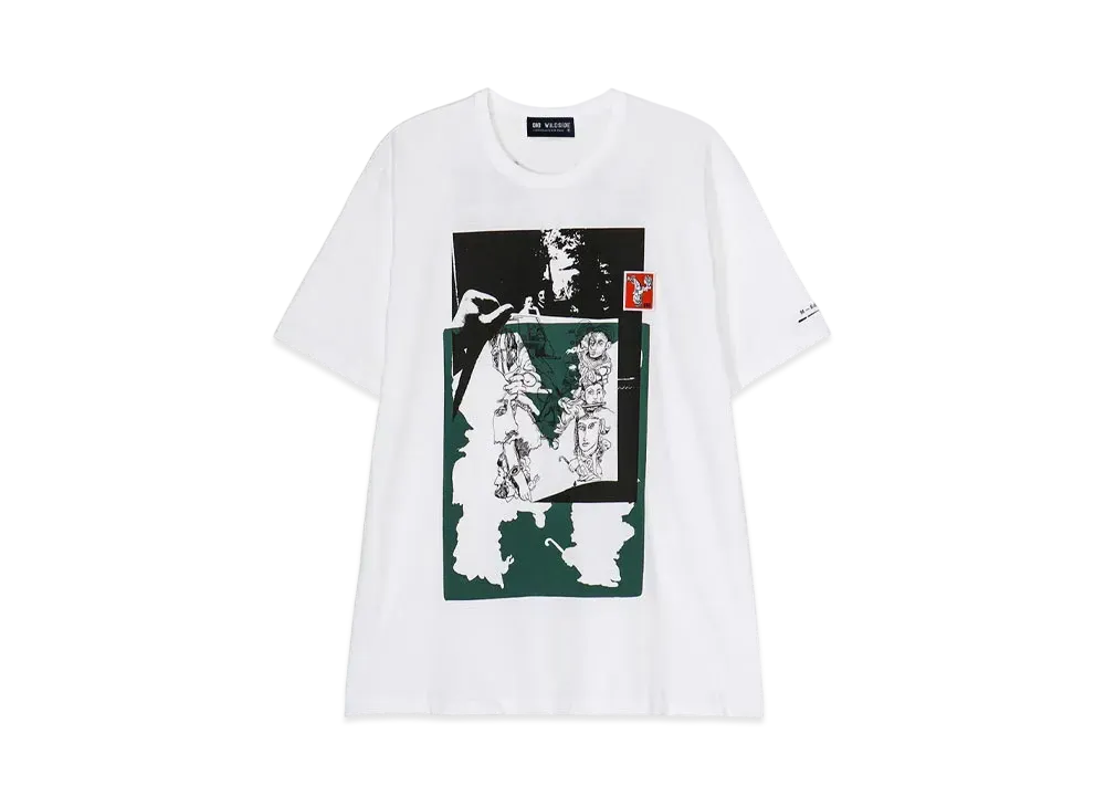 WILDSIDE Yohji Yamamoto x M/M (Paris) Artworks Series SS T-shirt (Edouard Manet) "White"