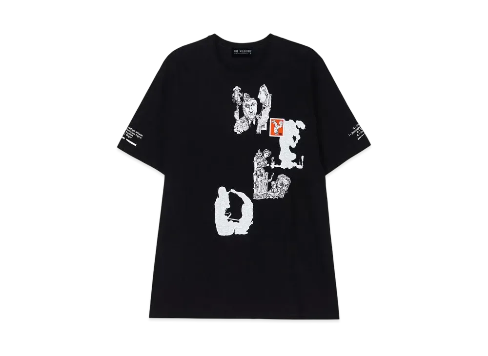 WILDSIDE Yohji Yamamoto x M/M (Paris) Wildside Series SS T-shirt "Black"