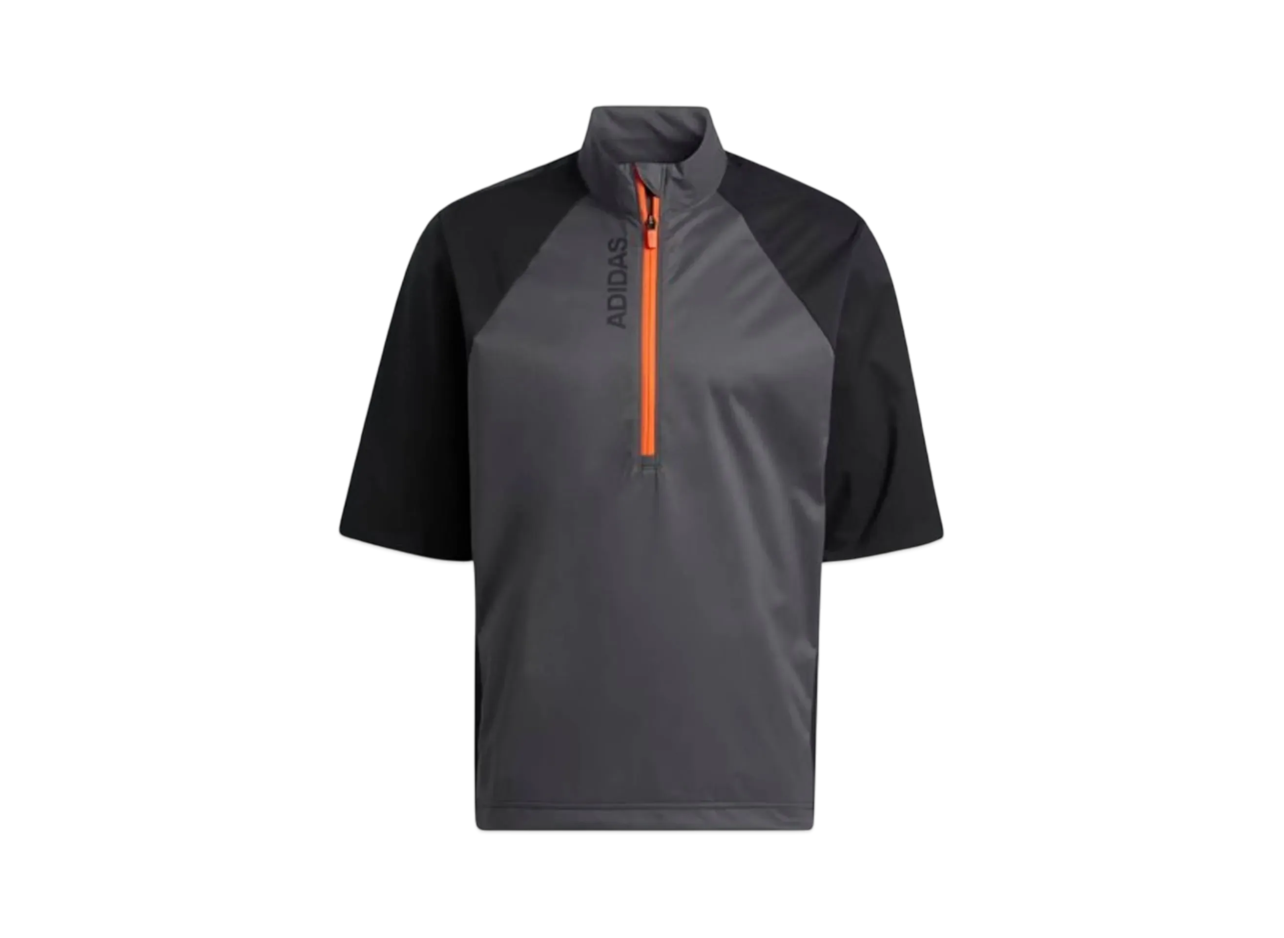 adidas Multi-Use Water Repellent Short Sleeve Half Zip Jacket "Black"