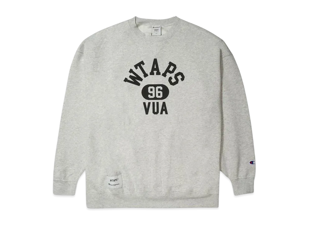 WTAPS x Champion Academy / Crew Neck / CTPL "Gray"