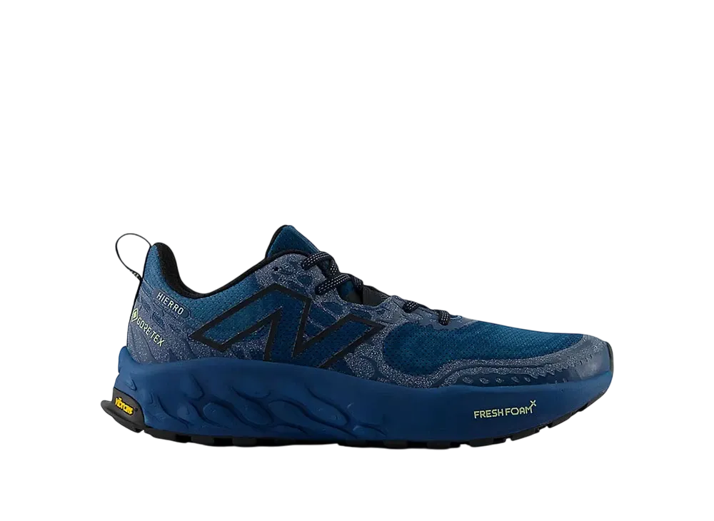 New Balance Women's Fresh Foam X Hierro V8 GORE-TEX "Deep Sea/Black/E Verglade Green"