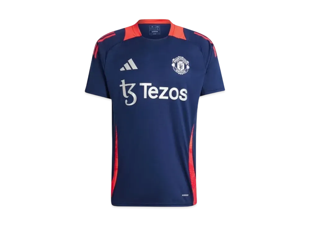 adidas Manchester United Tiro 24 Training Jersey "Night Indigo/Bright Red"