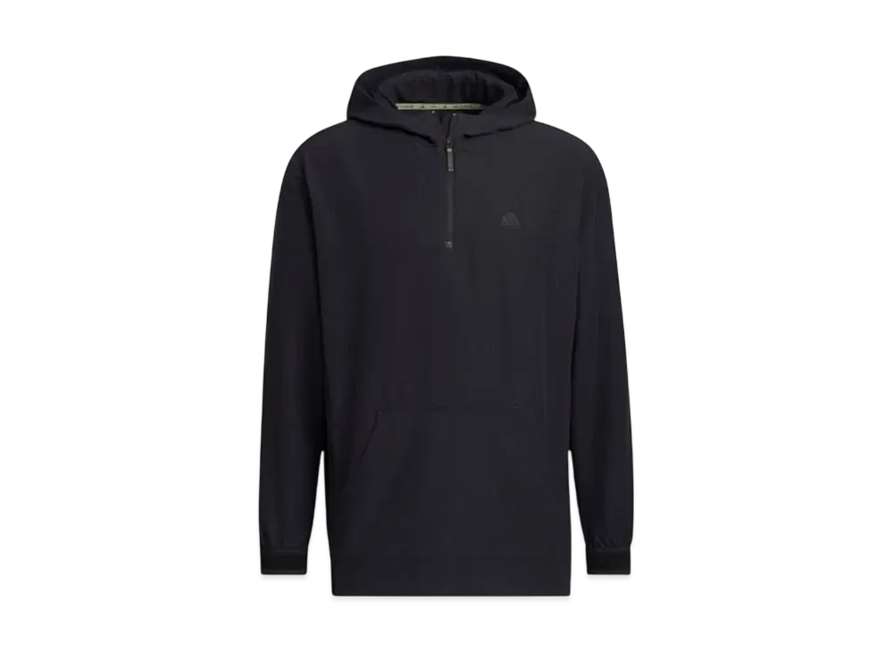 adidas Mini Lip Water Repellent Long Sleeve Anorak Hoodie Jacket "Black"
