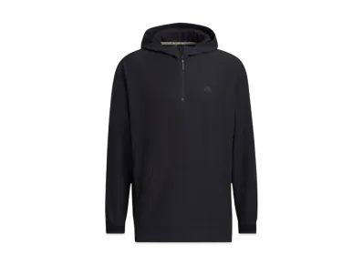 adidas Mini Lip Water Repellent Long Sleeve Anorak Hoodie Jacket "Black"