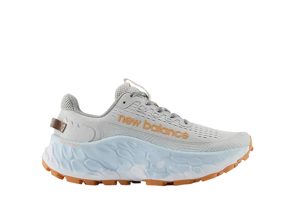 ニューバランス ウィメンズ フレッシュフォームX トレイル モア V3 "グレーマター/コッパー/クアリーブルー"