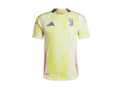 adidas Juventus 24/25 Away Authentic Uniform "Pure Sulfur"