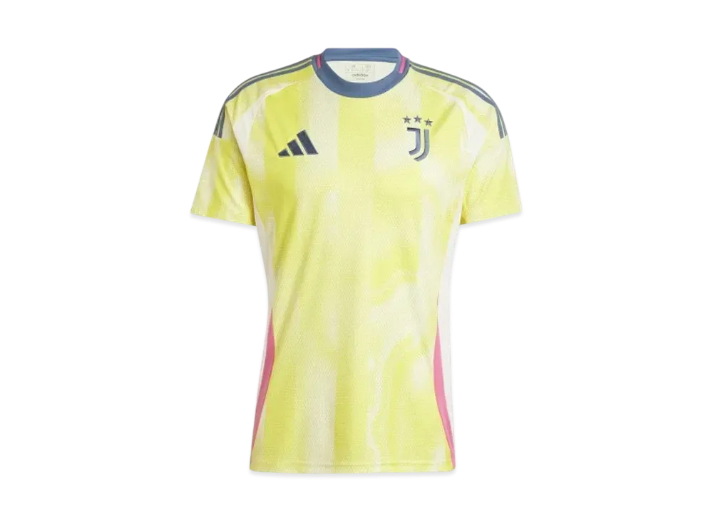 adidas Juventus 24/25 Away Uniform "Pure Sulfur"