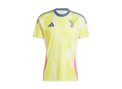 adidas Juventus 24/25 Away Uniform "Pure Sulfur"