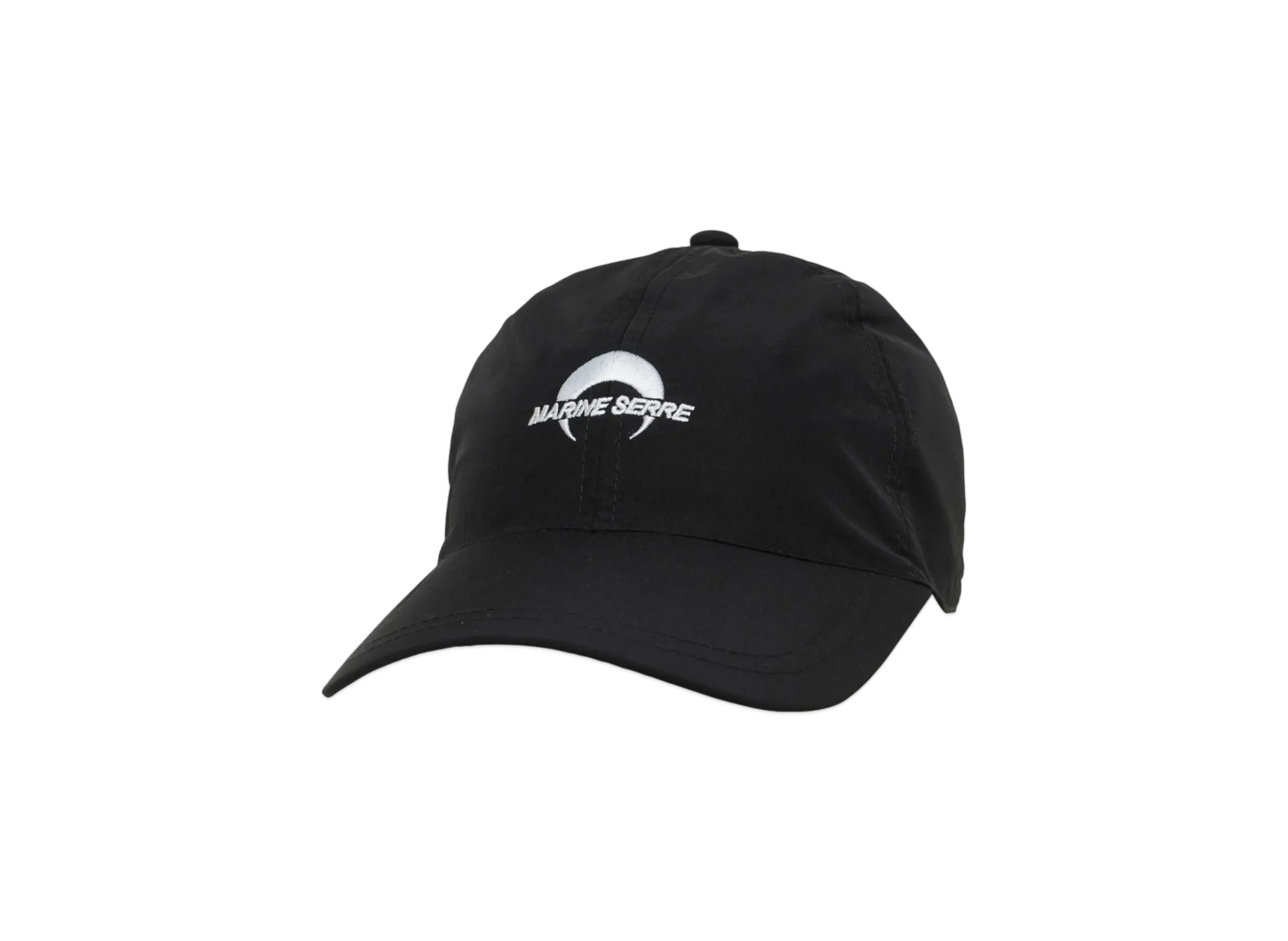Marine serre RECYCLED NYLON BASEBALL CAP "BLACK"