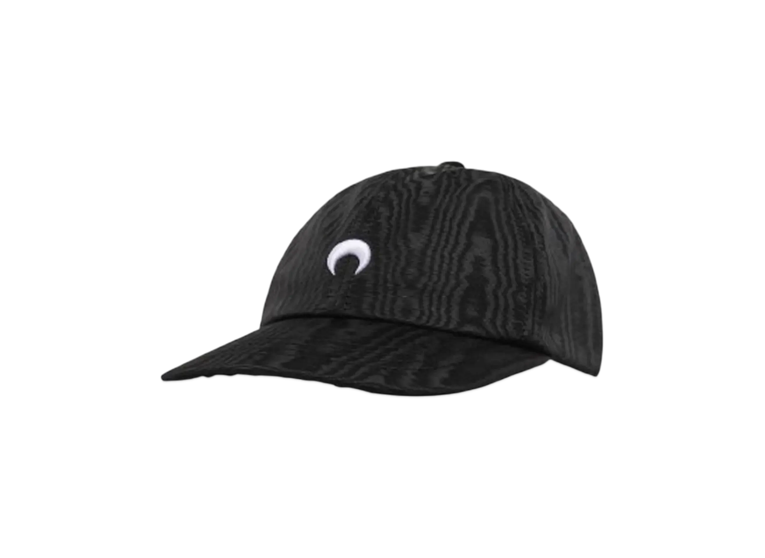 Marine serre RECYCLED MOIRE BASEBALL CAP (25SS) "BLACK"