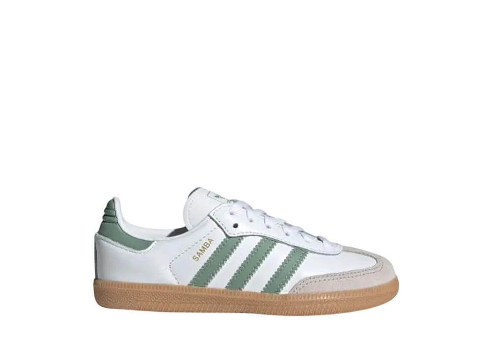 adidas PS Samba OG "Cloud White/Silver Green/Gum"