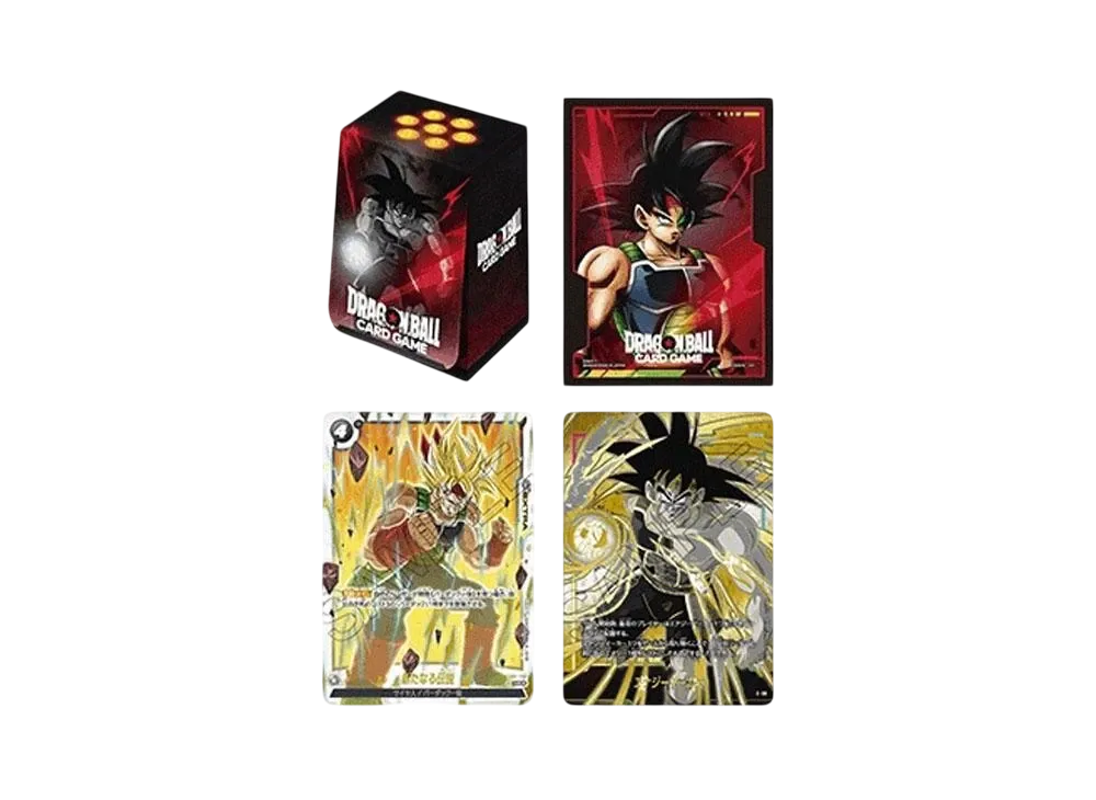 Dragon Ball Super Card Game Official Card Case & Card Sleeve Set 01 Bardock
