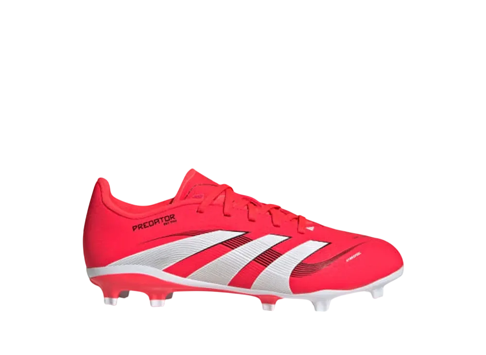 アディダス GS プレデター リーグ ファーム/マルチグラウンド スパイク "ルシッドレッド/クラウドホワイト/コアブラック" (キッズ)