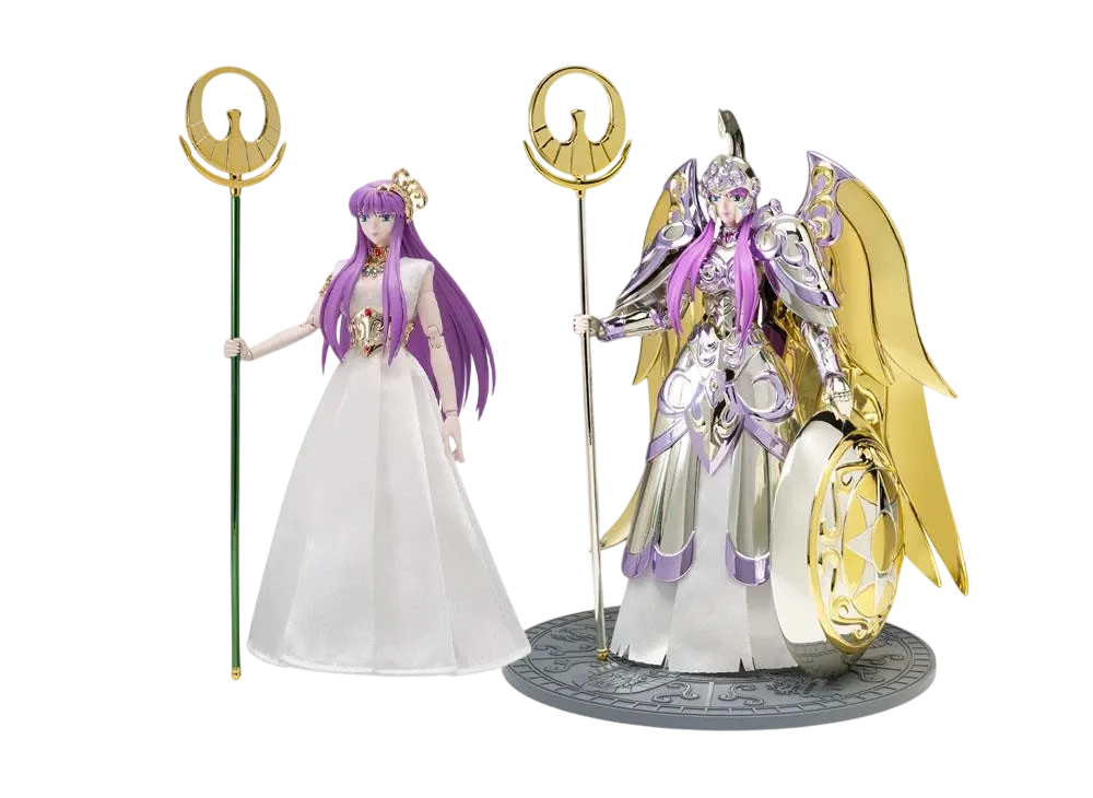 BANDAI "SAINT CLOTH MYTH EX" -Saint Seiya- GODDESS ATHENA & SAORI KIDO