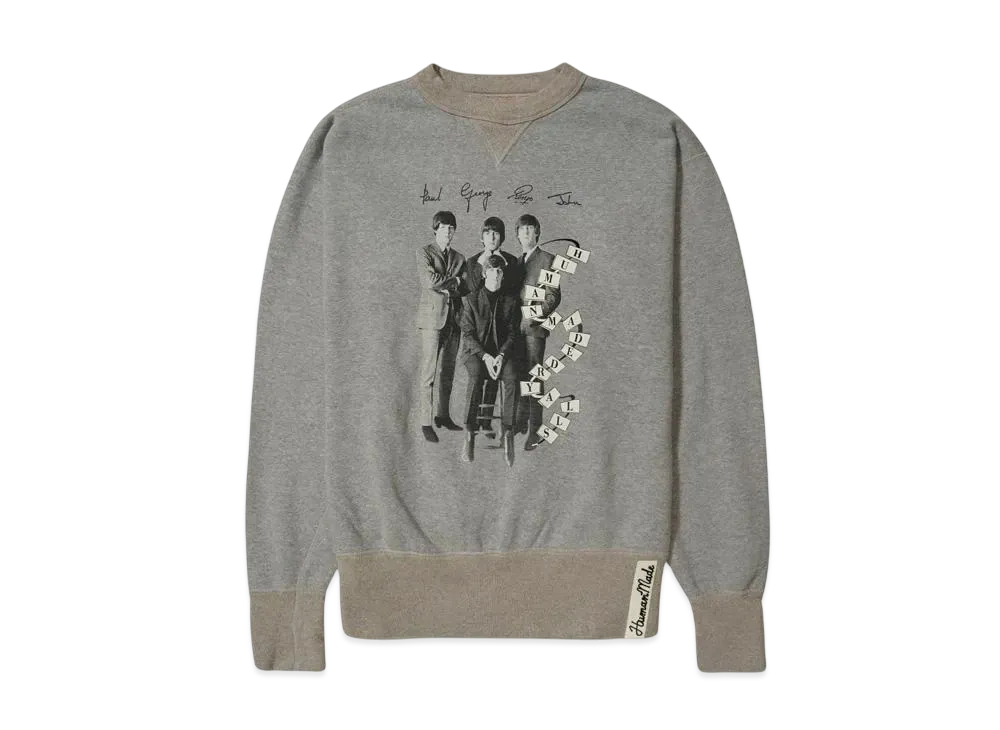 HUMAN MADE Beatles Sweatshirt "Gray"