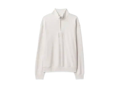 GAP Vintage Soft Half Zip Up Sweat Trainer "Curl Stone"